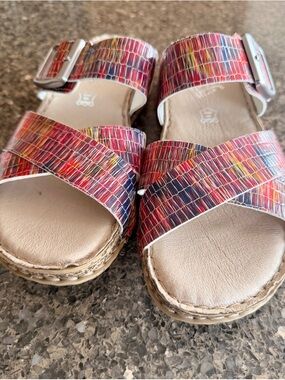 New Reiker arch support Sandals size 9 EUR 40